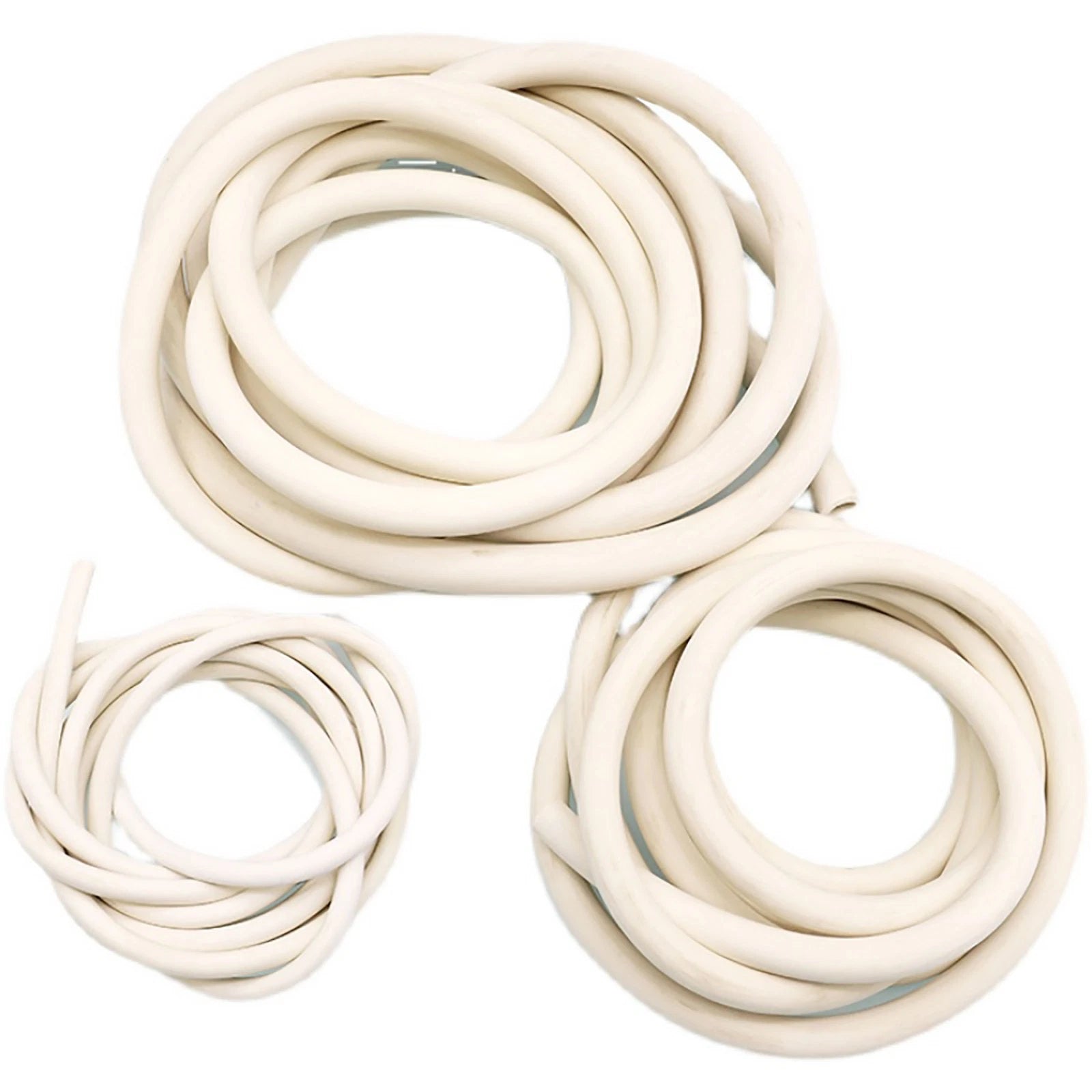 White Rubber Vacuum Tube – Flexible Laboratory Hose Pipe (ID 2mm–25mm)