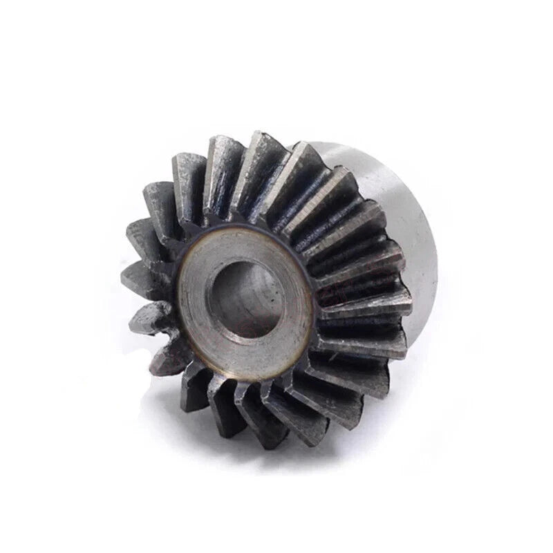 1M 1.5M 2M Bevel Gear 15 - 20 Teeth 1:1 90° Meshing Angle 45# Steel Drive Gear