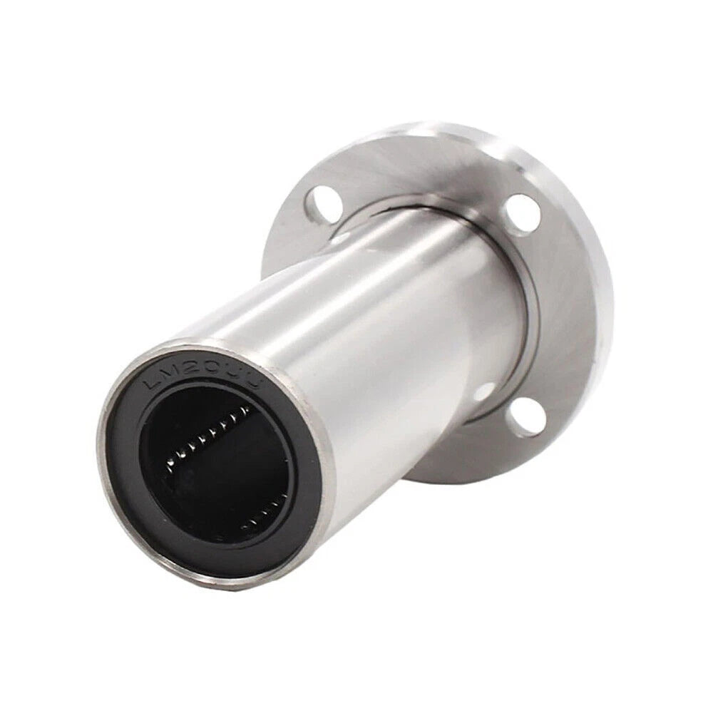 Lengthened Round Flange Shaft Linear Bushing Bearings 6mm-60mm LMF6LUU-LMF60LUU