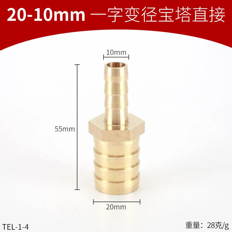 Brass Reducing Hose Fittings – Straight, L, T & Y Connectors for Gas & Air Tube