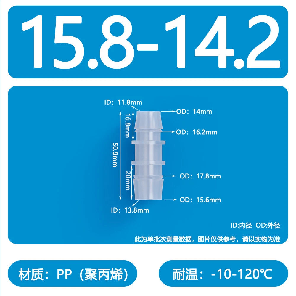 Plastic Pagoda Tubes Reducer Joint 2 3 4Way Hose Connector Tube Splitter Fitting