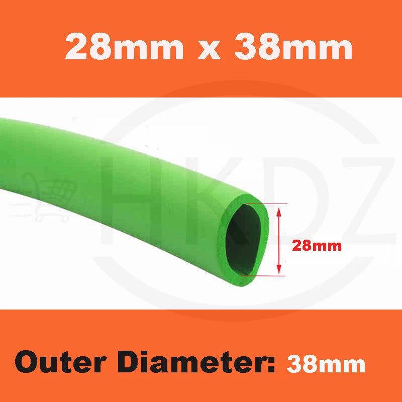 Fitness Equipment Handle Bar Thermal Insulation NBR Rubber Pipe Sponge Foam Tube