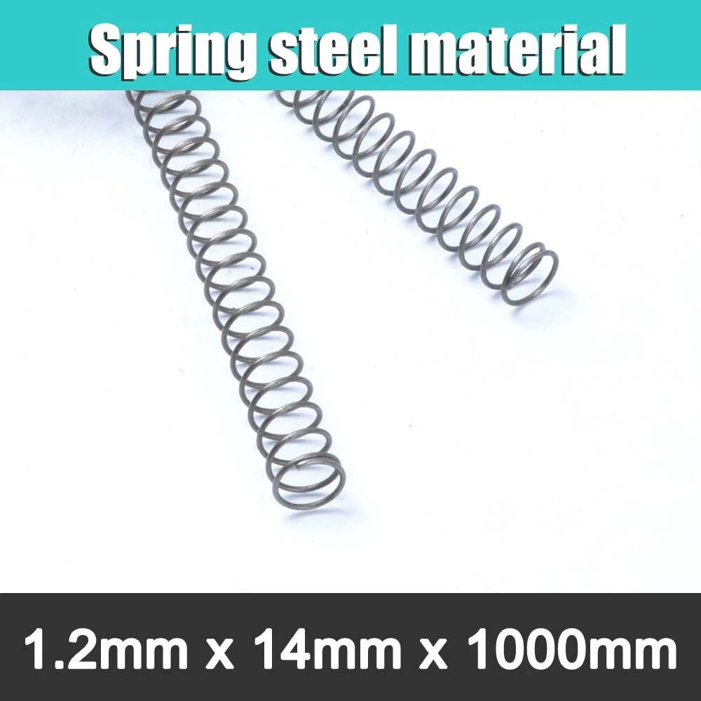 1000mm length Spring Stee Wire 0.3mm-6mm ,OD 6mm-60mm Compression Spring 1 Meter