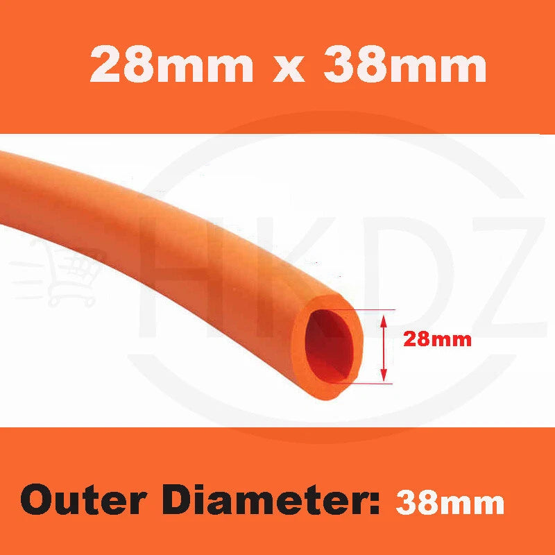 Fitness Equipment Handle Bar Thermal Insulation NBR Rubber Pipe Sponge Foam Tube