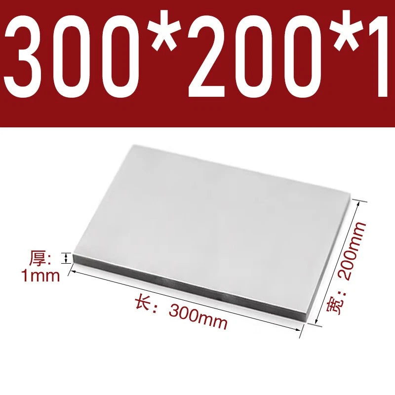 304 Stainless Steel Sheet Plate 0.3mm 0.5mm 0.8mm 1mm 2mm 3mm 4mm 5mm Thick