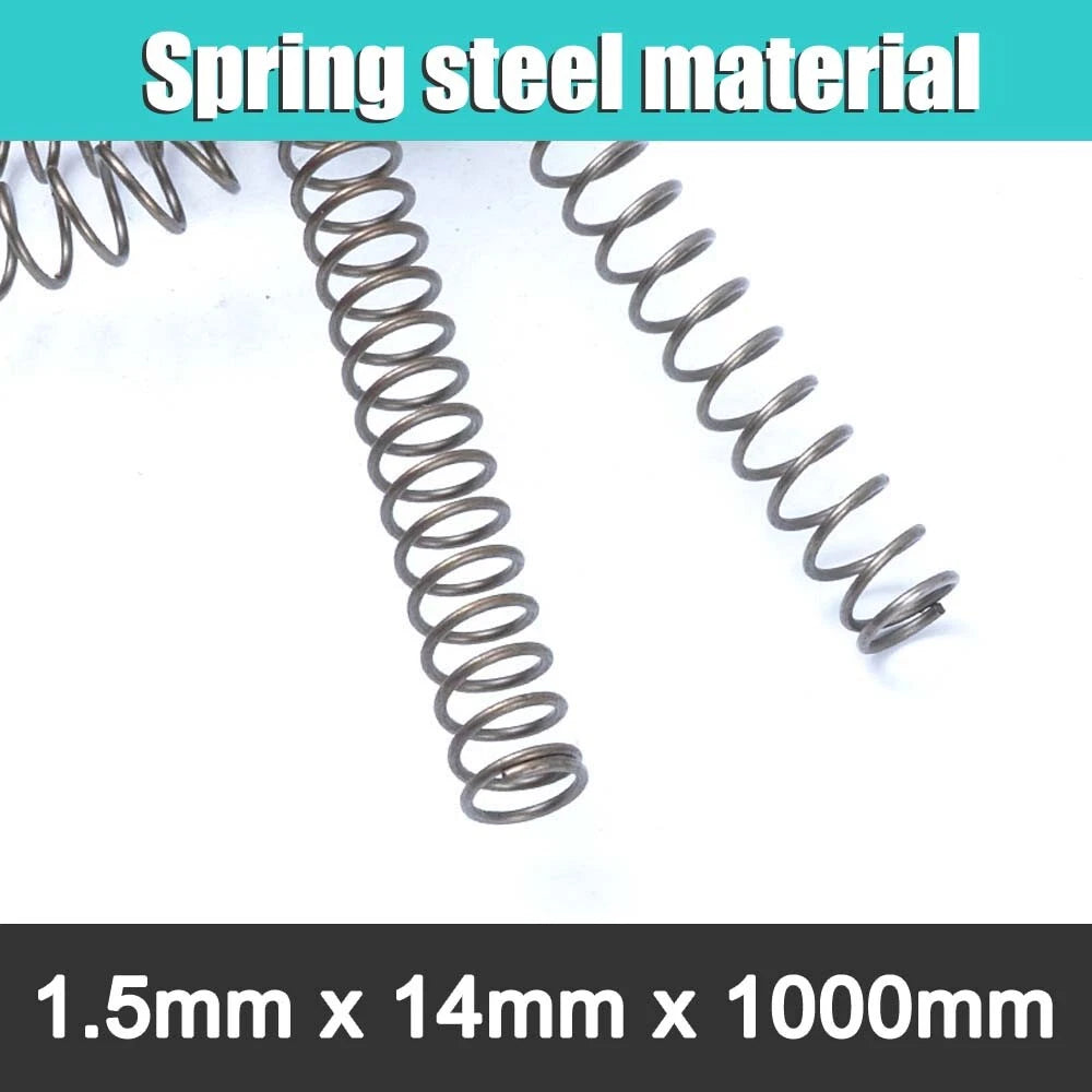 1000mm length Spring Stee Wire 0.3mm-6mm ,OD 6mm-60mm Compression Spring 1 Meter