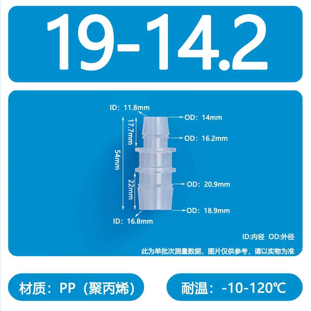 Plastic Pagoda Tubes Reducer Joint 2 3 4Way Hose Connector Tube Splitter Fitting