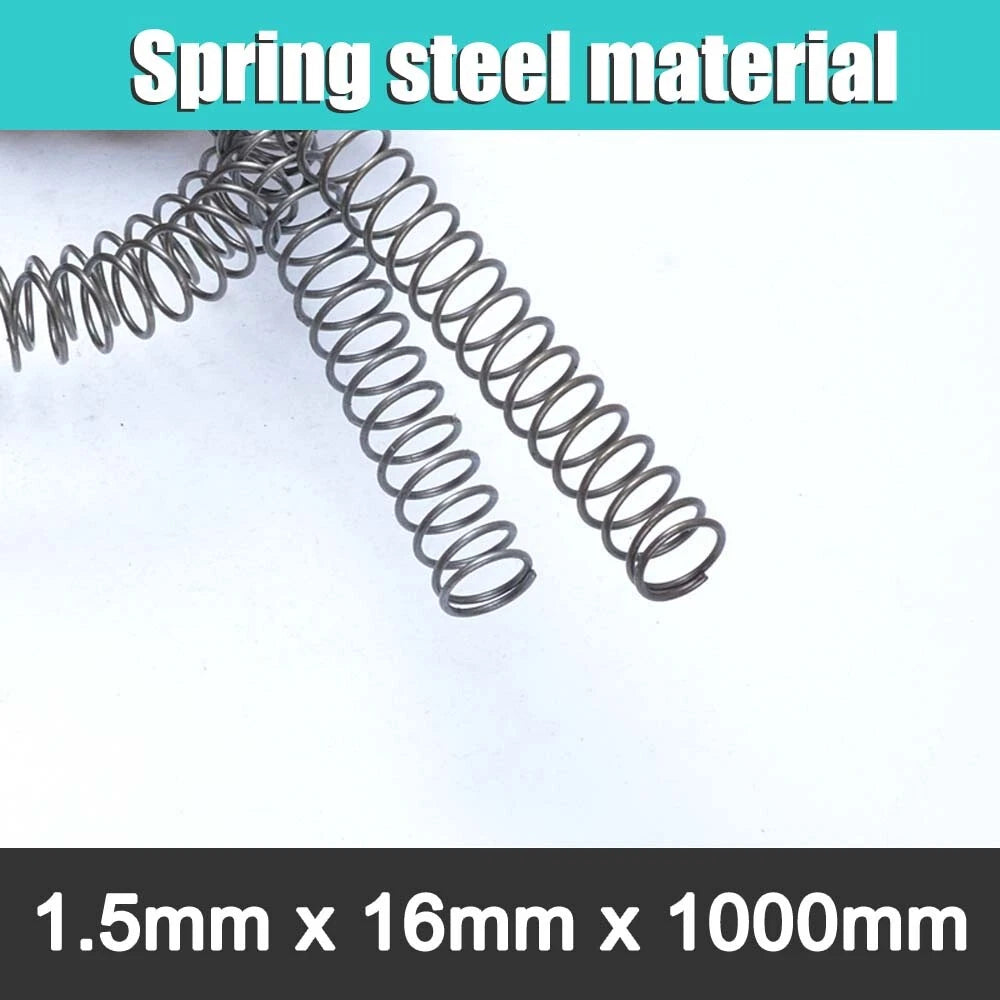 1000mm length Spring Stee Wire 0.3mm-6mm ,OD 6mm-60mm Compression Spring 1 Meter