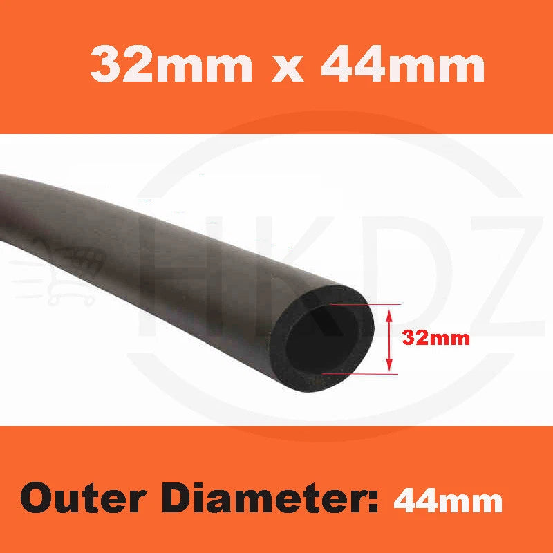 Fitness Equipment Handle Bar Thermal Insulation NBR Rubber Pipe Sponge Foam Tube