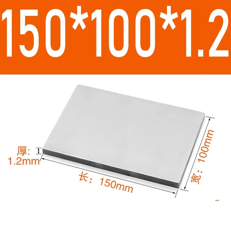 304 Stainless Steel Sheet Plate 0.3mm 0.5mm 0.8mm 1mm 2mm 3mm 4mm 5mm Thick