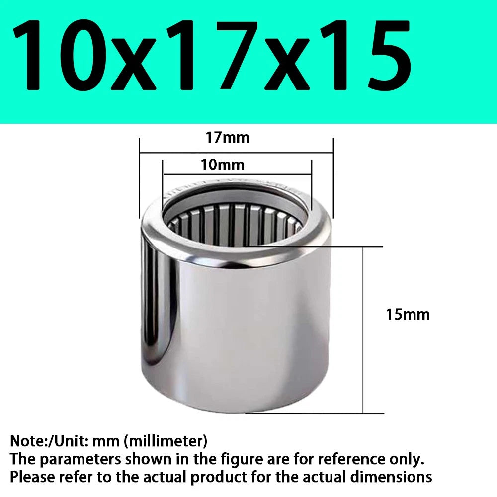 INA HK0306~HK1410 Needle Roller Bearings ID 3/4/5/6/7/8~40mm Bearing Steel