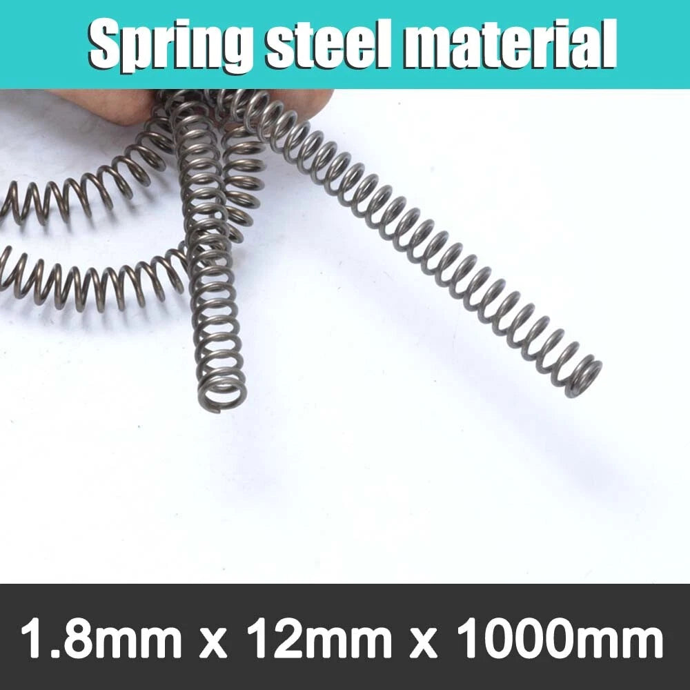 1000mm length Spring Stee Wire 0.3mm-6mm ,OD 6mm-60mm Compression Spring 1 Meter