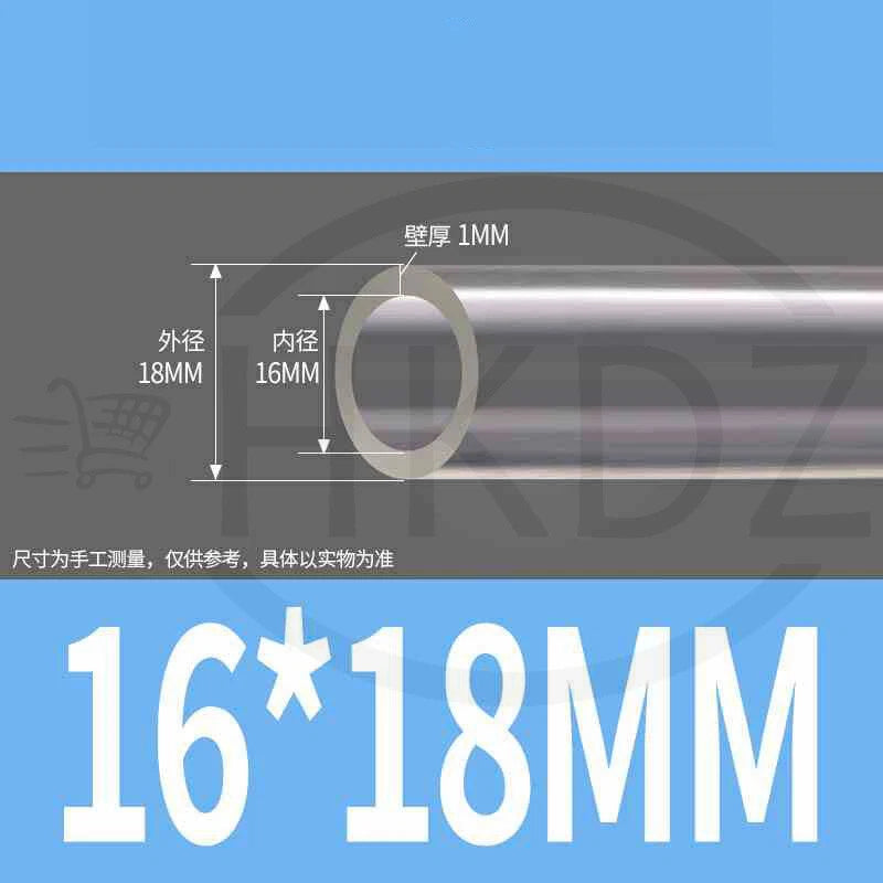 Clear PVC Hose Pipe Tube – Flexible Plastic Tubing for Water, Air, Pond & Aquarium