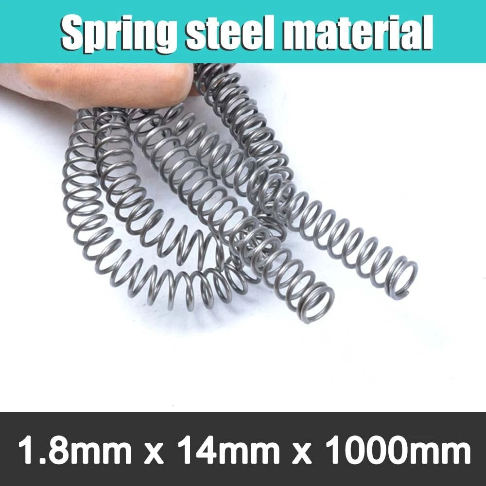 1000mm length Spring Stee Wire 0.3mm-6mm ,OD 6mm-60mm Compression Spring 1 Meter