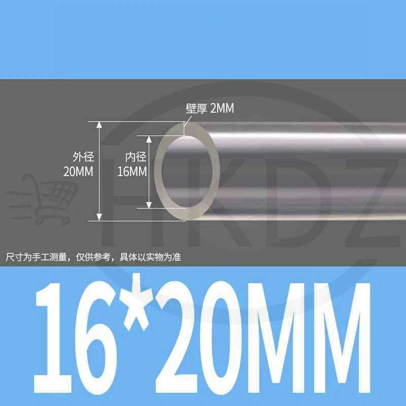 Clear PVC Hose Pipe Tube – Flexible Plastic Tubing for Water, Air, Pond & Aquarium