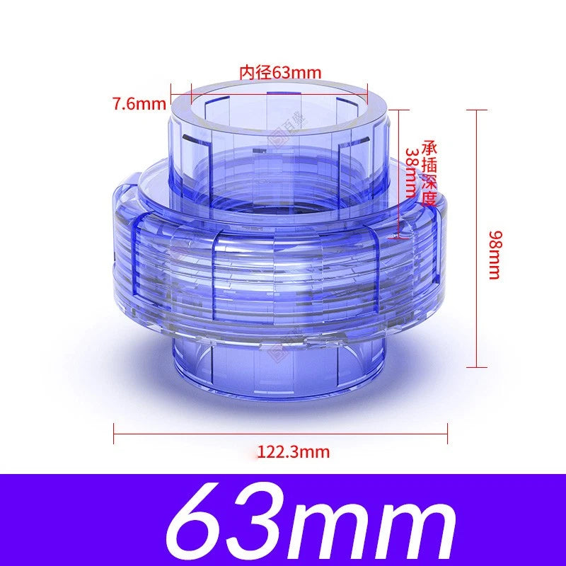 Clear PVC Fittings: Elbows,TEEs,Couplings,Caps,Unions,Ball Valves,Straight,Cross