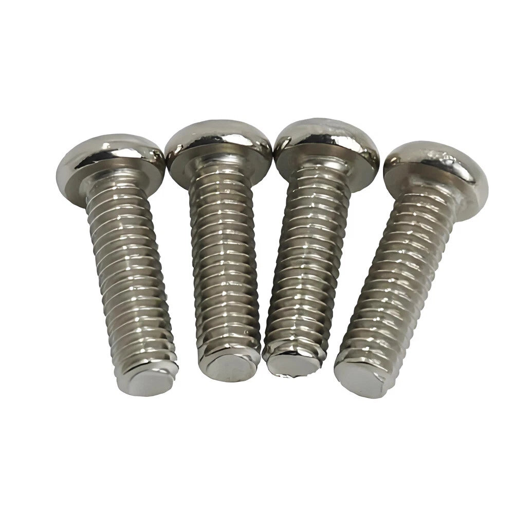 Phillips Pan Head Machine Screws M1.0–M6 | Nickel-Plated