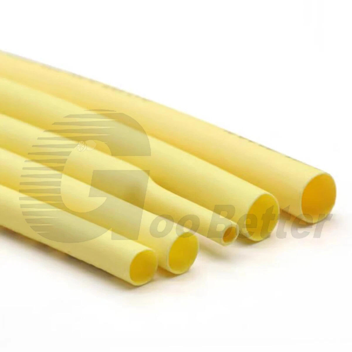 Yellow Heat Shrink Tubing – 2:1 & 3:1 Ratio, Φ0.6mm–Φ80mm, Wire Electrical Sleeving