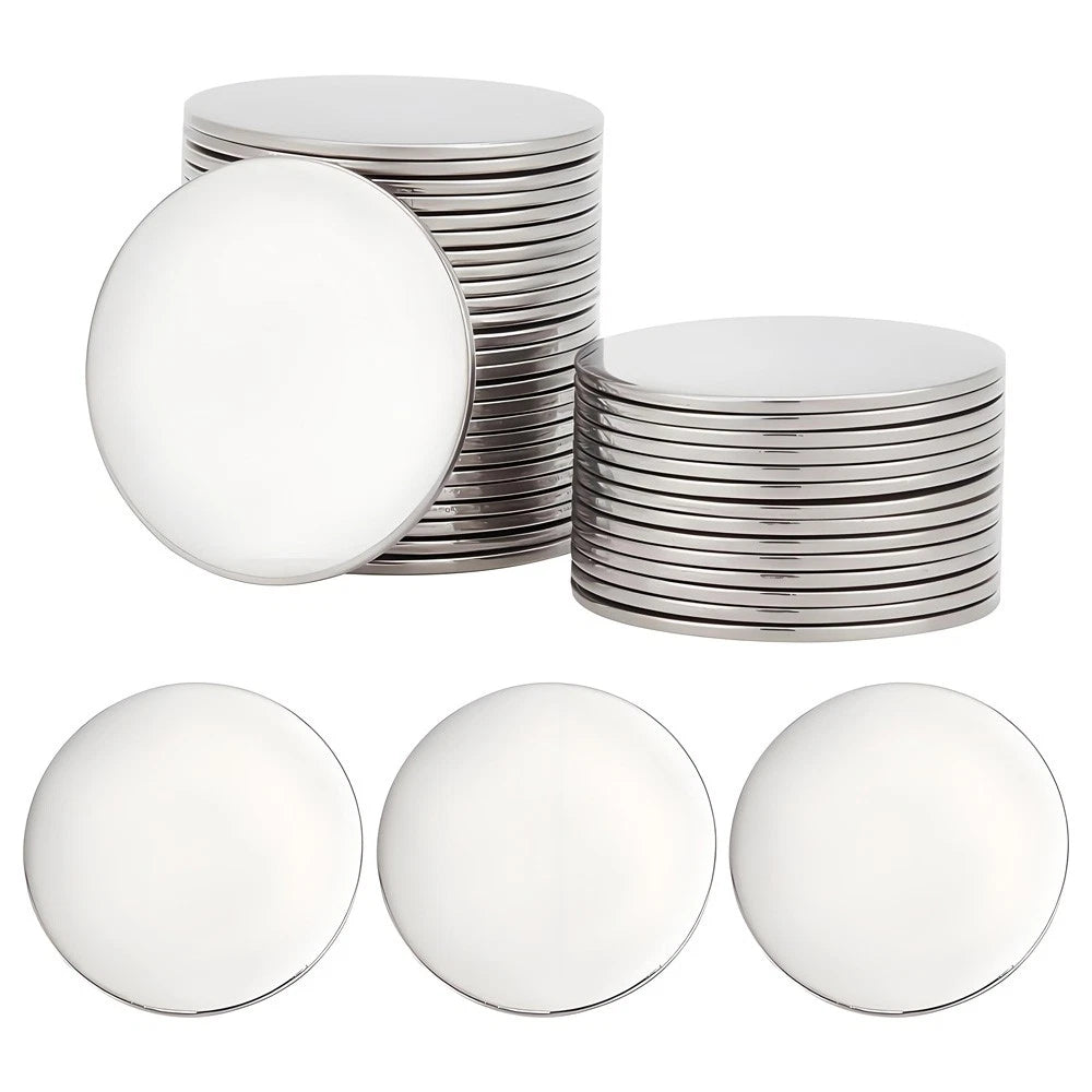 Stainless Steel Blank Disc Ø 50-350mm Laser Cut Round Sheet Plate Thick 0.5-10mm