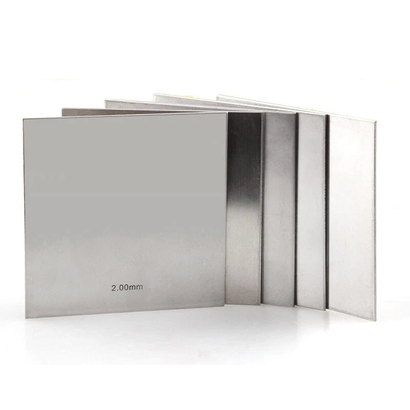 Thick 0.01mm - 3mm 301 Stainless Steel Sheet Plate 100mm-500mm Metal Sheets