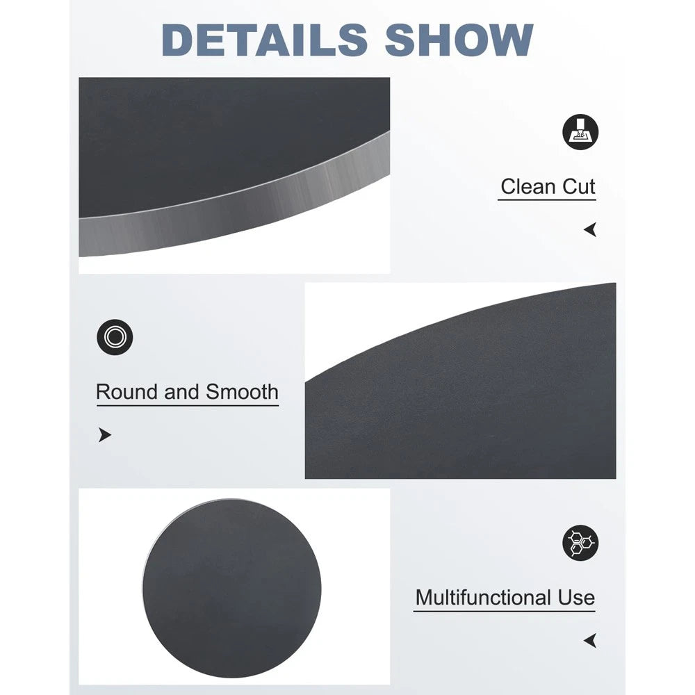 Mild Steel Discs Round Disks Circles Laser Cut Sheet Plate Metal 0.3 - 3mm Thick