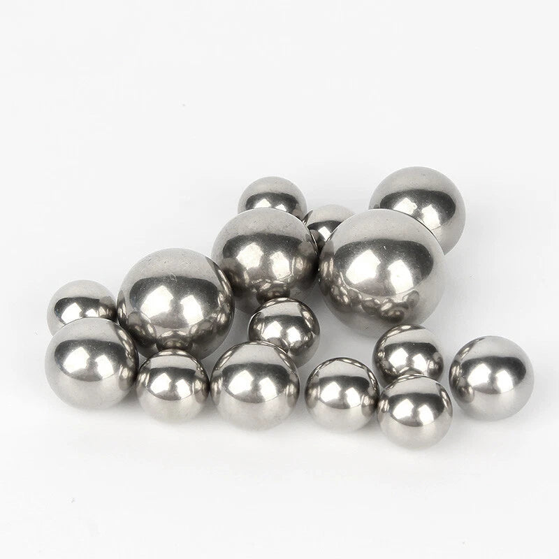 Solid Ball Bearing Carbon Steel Durable Ball Bearings Ø7mm-Ø120mm Drillable