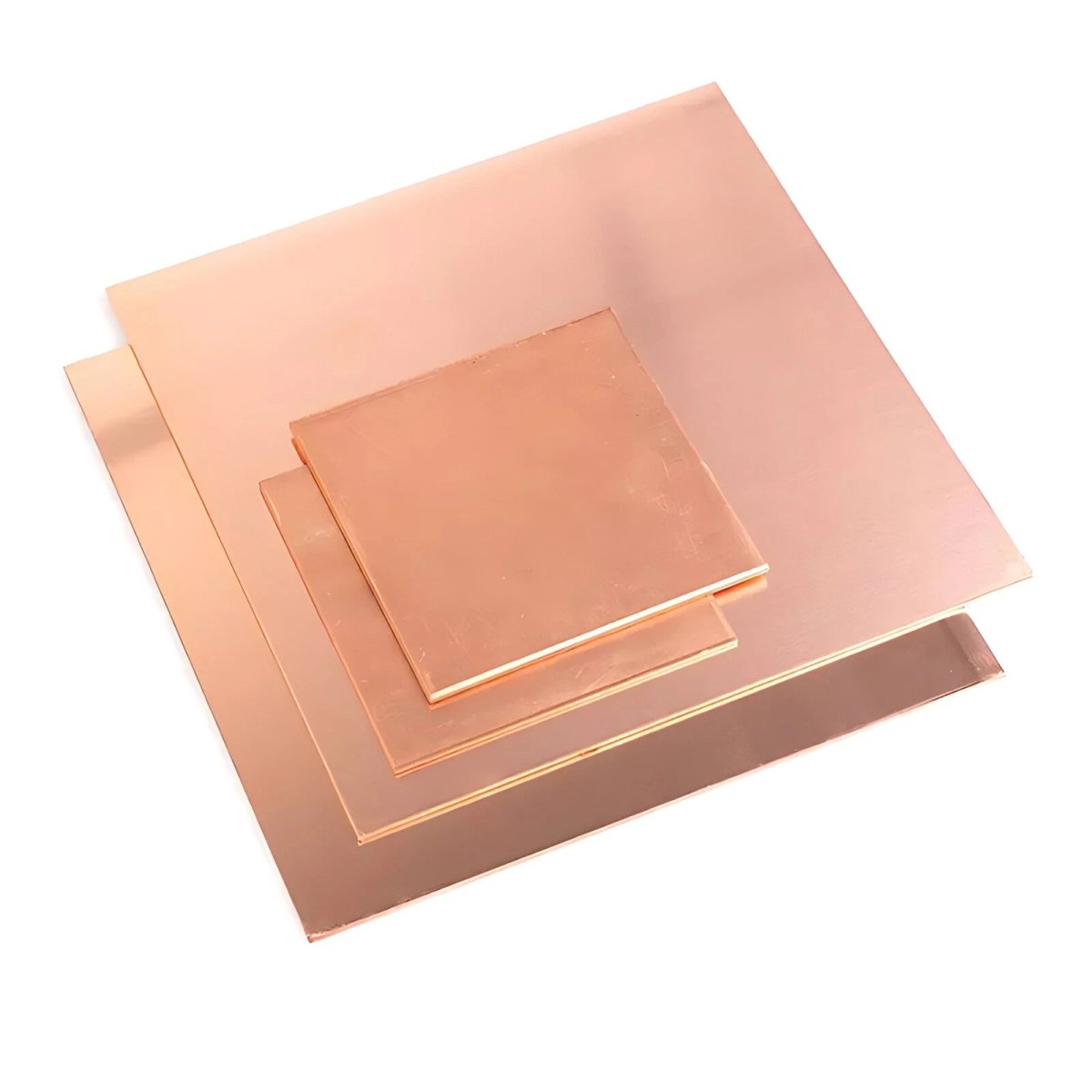 T2 Pure Copper Plate/Sheet Copper Block Laser Cut Many Sizes 0.5mm to 8mm Thick - HomeDIYer