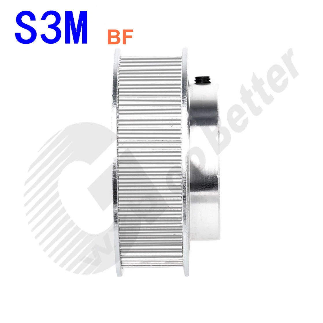 S3M Type Timing Pulley 30T~48T Bore=4~25mm for 10 mm Belt S3M-BF Timing Pulley