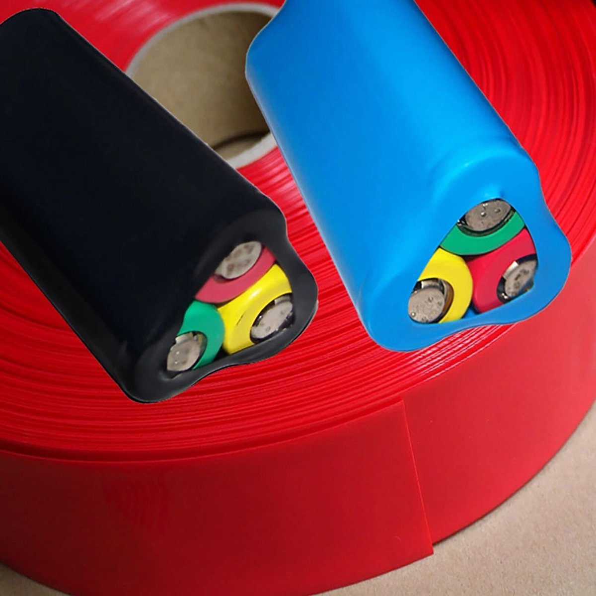 PVC Heat Shrink Tubing for RC Battery Packs — 7mm to 625mm, LiPo NiMH NiCd, 4 Colors - HomeDIYer