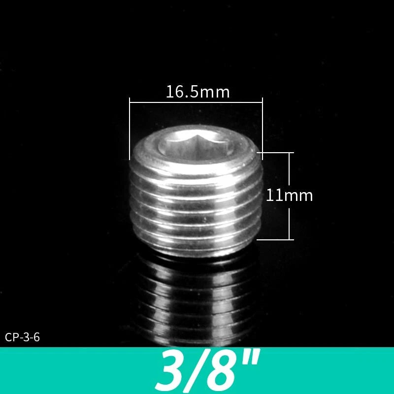 Stainless Steel BSP Pipe Fittings — Plug, Nipple, Elbow, T-Piece & More (1/8" to 4")