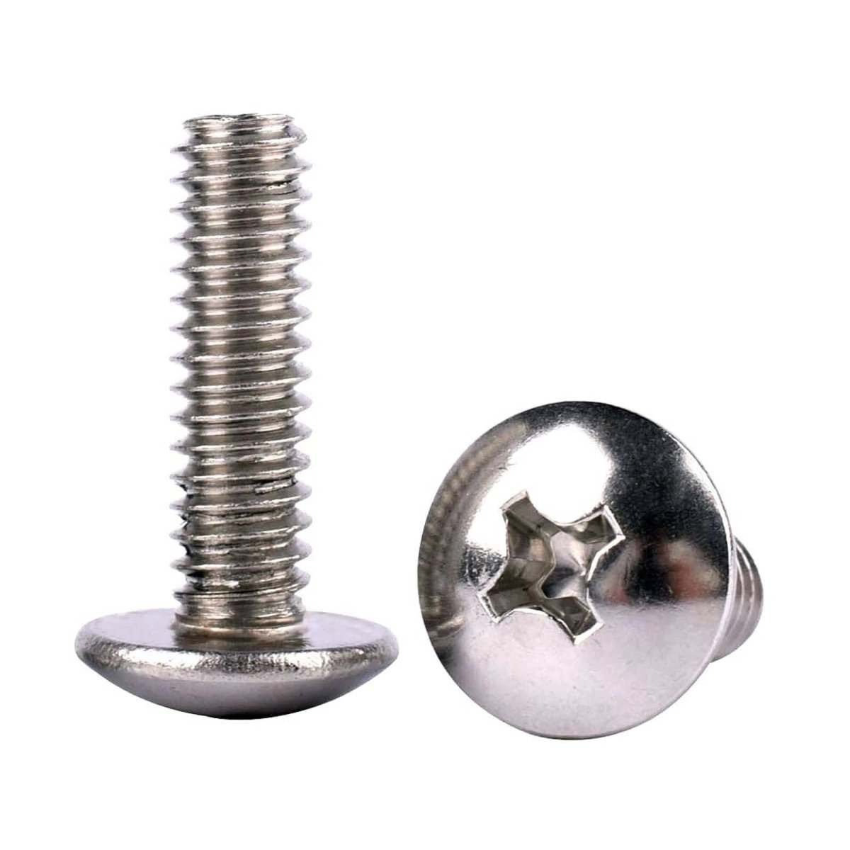 M2–M8 Stainless Steel Phillips Truss Head Machine Screws | 201 / 304 / 316 - HomeDIYer