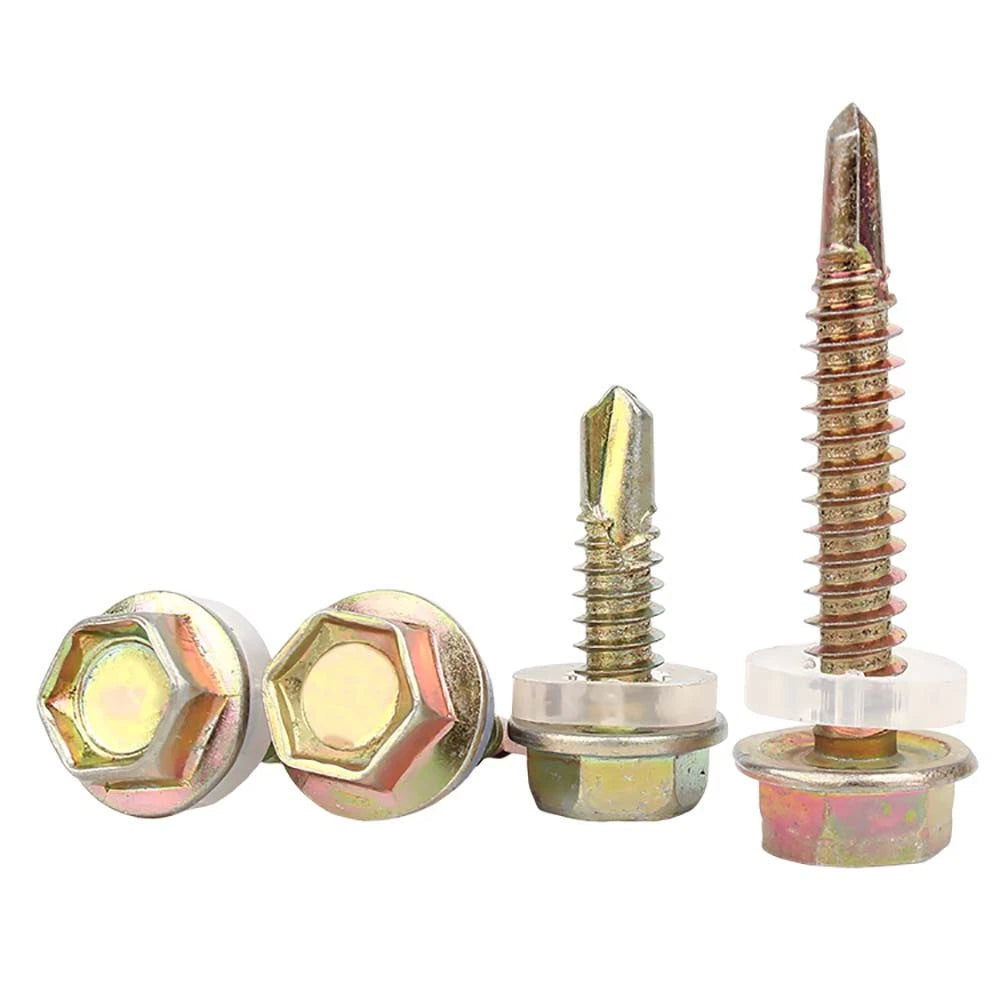 410 & A2 Stainless Hex Head Self‑Drilling Tek Screws – for Metal Roofing & Sheeting