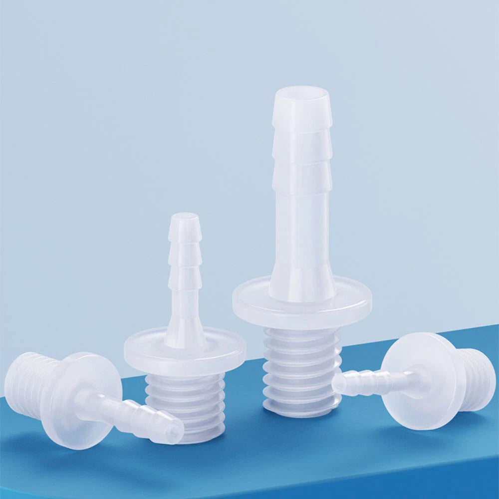 BSP Metric External Thread Straight Barb Connector – Plastic Hose Pipe Fitting