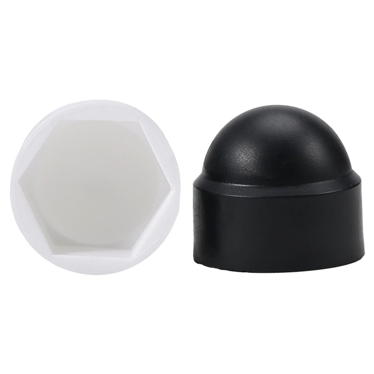 Hex Bolt & Nut Protection Caps – Plastic Hexagonal Screw Covers for M4 M5 M6 M8 M10 to M24 (PE, 5-100 Pack)