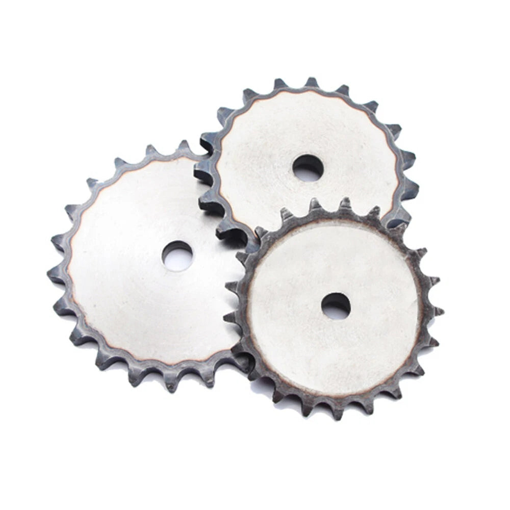 Flat Simplex Sprockets for #40 ( 08B ) Roller Chain, 9T to 60T, Pitch 1/2 Inch
