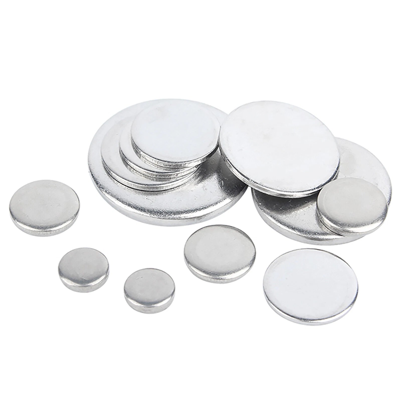 A2 Stainless Steel Blank Disc 0.5-10mm Thick 304 Laser Cut Round Sheet Plate