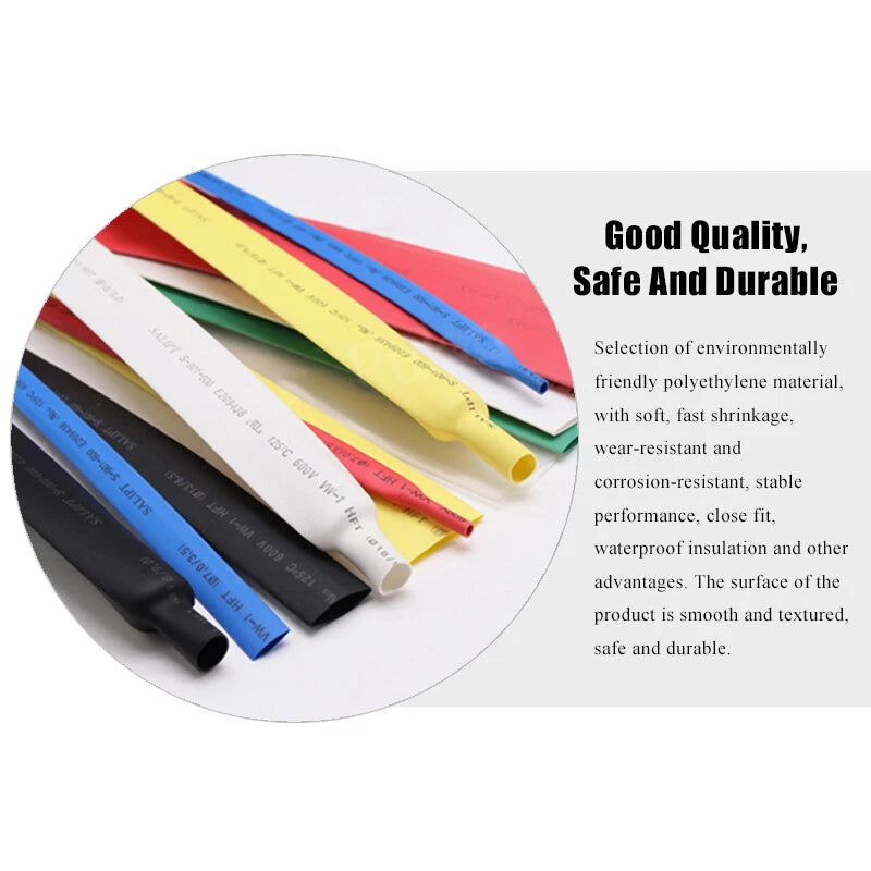 30mm Heat Shrink Tubing 2:1 Ratio – Electrical Cable Insulation Sleeve