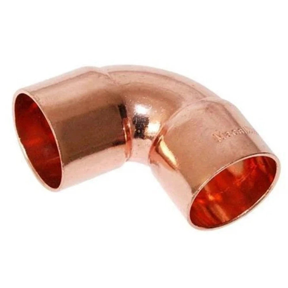 End Feed Copper Elbow Fittings | 6mm–133mm | WRAS Approved Plumbing Bend