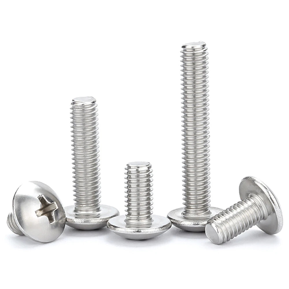 M6 & M8 Countersunk Phillips Screws – A2 Stainless Steel, DIN 965, Flat Head (Lengths up to 200mm)