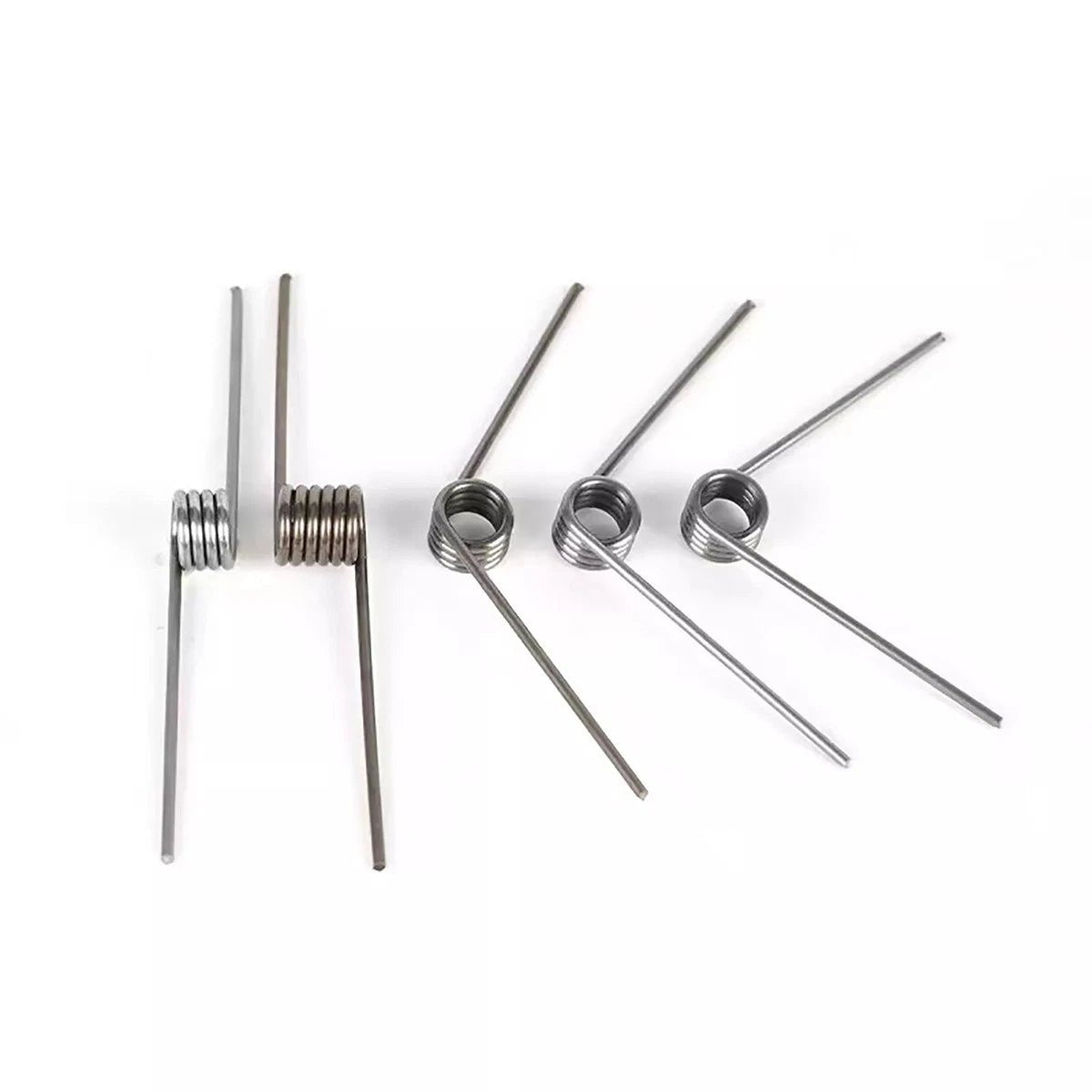 Torsion Spring (pack of 10), 1.2mm Wire diameter, 6mm - 12mm OD, Right spring - HomeDIYer