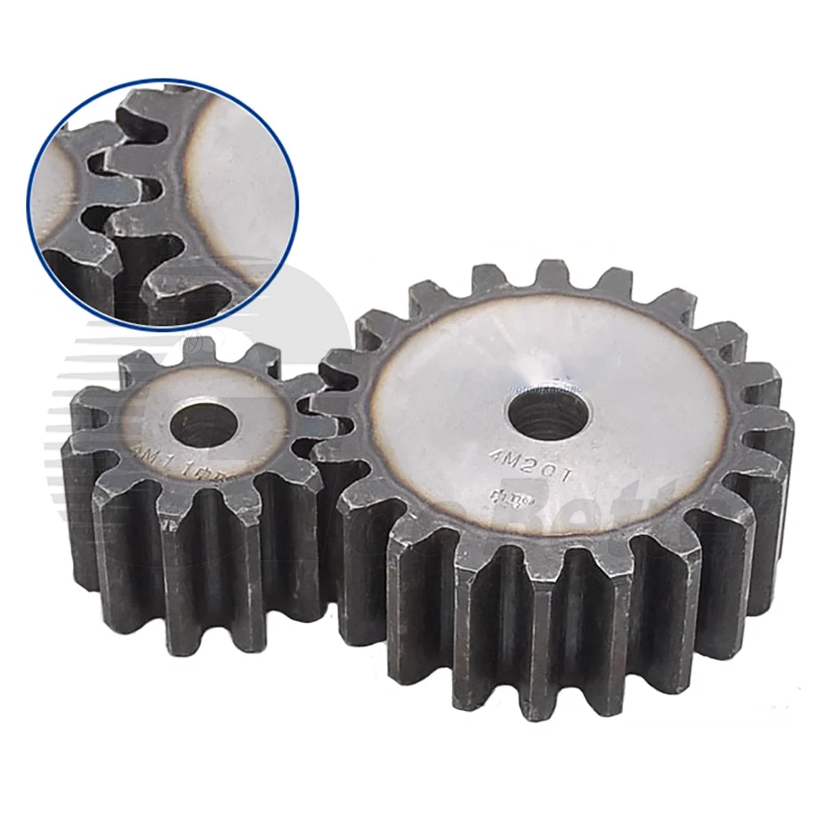 Module 2.5 Spur Gear 10T-120T Teeth Flat Gear Motor Transmission Gear 45# Steel