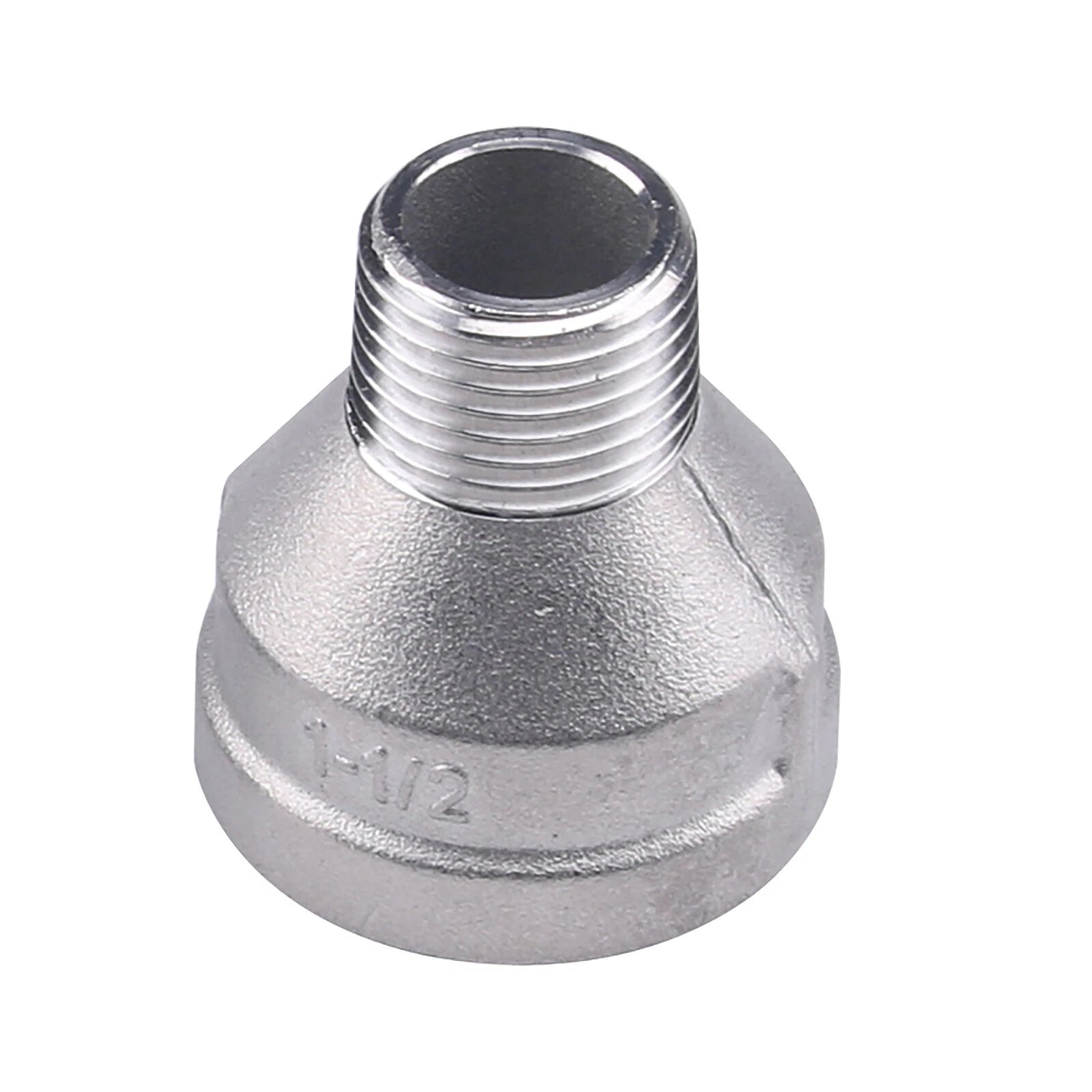 BSP Stainless Steel Reducing Socket — Male x Female Pipe Fitting Adapter