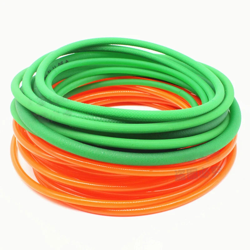 Round Polyurethane Drive Belting — PU Conveyor Belt Strip, 2mm–18mm Dia, Red & Green