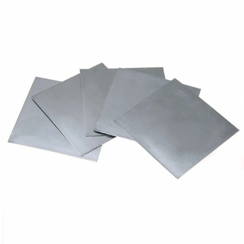 99.995% High Purity Zinc Zn Sheet Plate Metal Foil Anode Electroplating For Lab