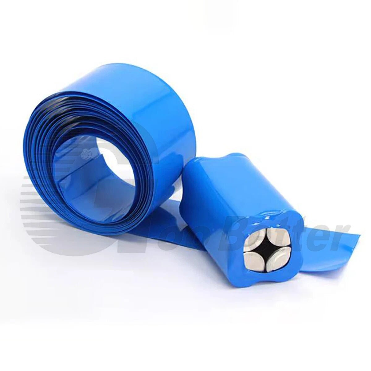 Blue PVC Heat Shrink Tubing for RC Battery Packs — 7mm to 95mm, LiPO / NiMH / NiCd - HomeDIYer