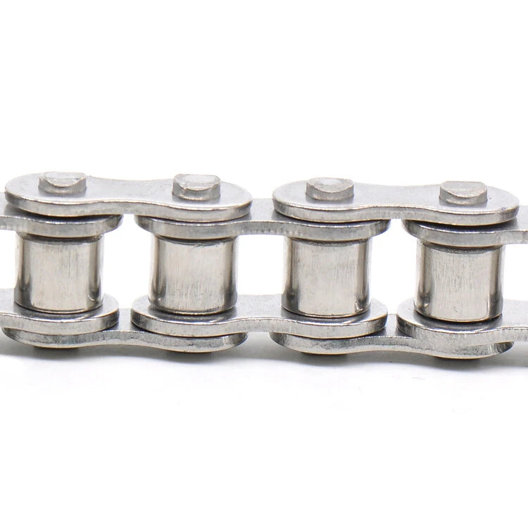 Simplex Roller Chains 04C/06B/08B/10A/12A/16A Stainless Steel 304/201 Chains
