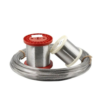 304 Stainless Steel Wire 0.1mm-3mm Single Soft/Hard Steel Wire Rustproof Durable