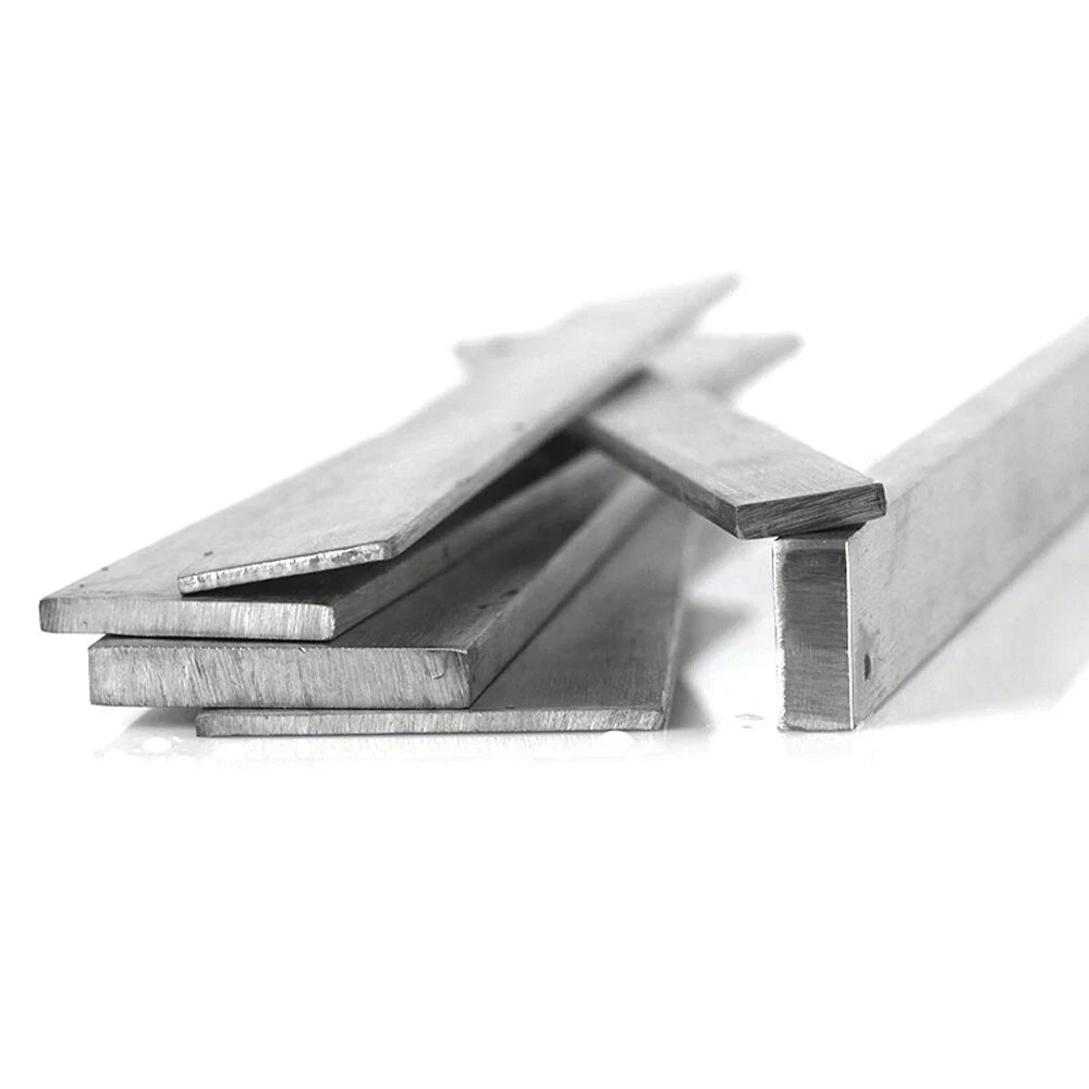 304 Stainless Steel Flat Bar Metal Plate Strip Width 10mm-80mm Thick 3mm to 20mm