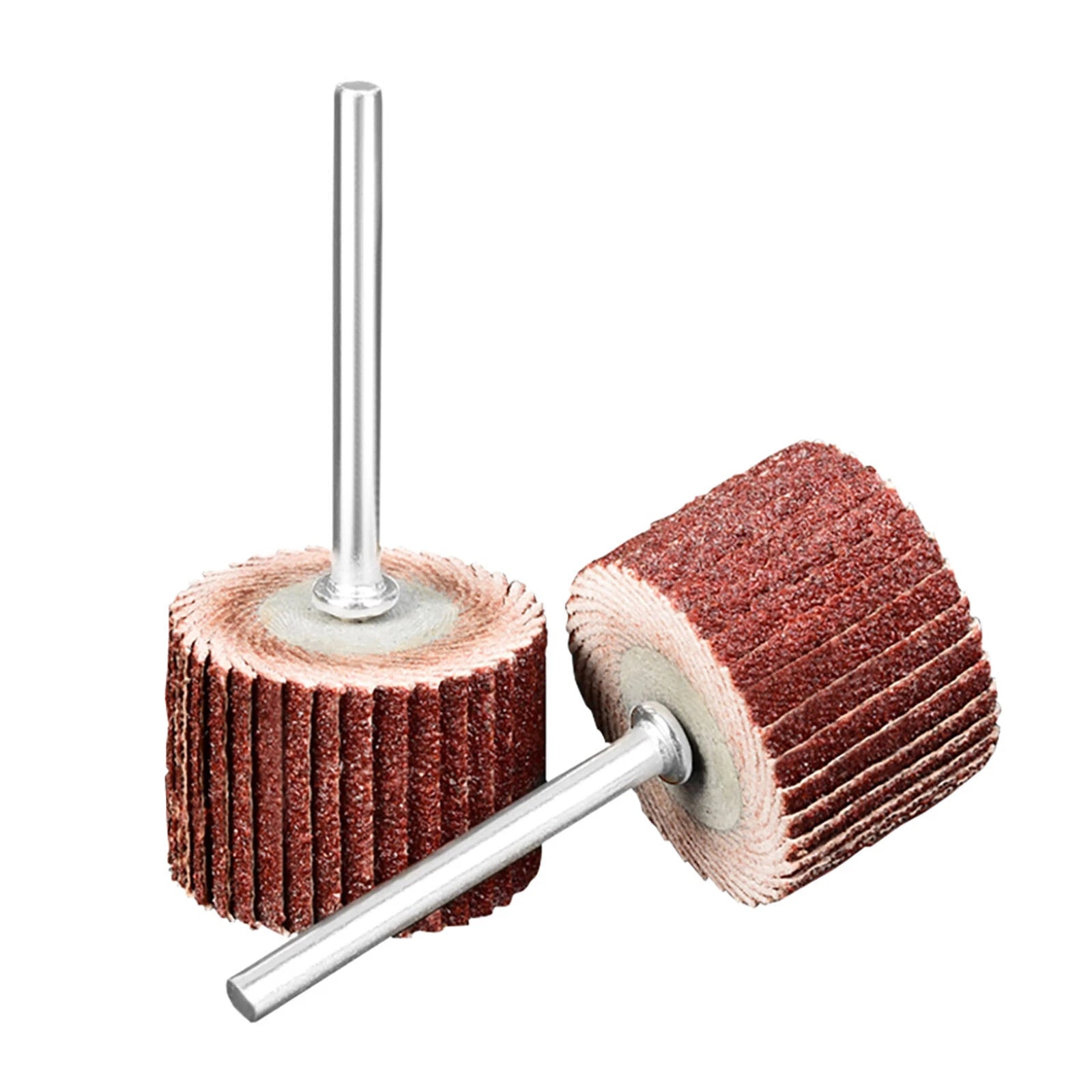 Abrasive Flap Wheel for Rotary Tools | 10–20mm | 80–600 Grit | Dremel Die Grinder Sanding