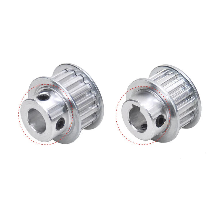 XL Timing Belt Pulley Keyway Bore,BF/K 15T 16T 18T 24T 25T For CNC, 3D Printer